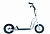 Самокат NAMELESS RIDER SKL-120-AWS, белый/черный